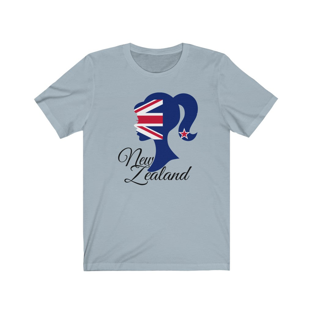 New Zealand Girl Flag Premium Tee 1 - Unisex