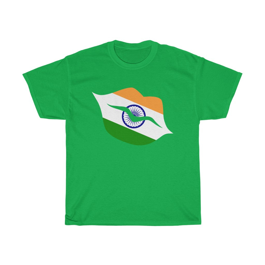 India Lips Flag Standard Tee - Unisex