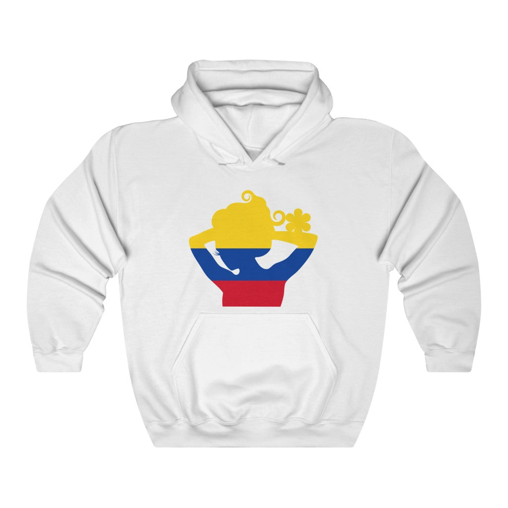 Colombia Lady Flag Hoodie Sweatshirt - Unisex