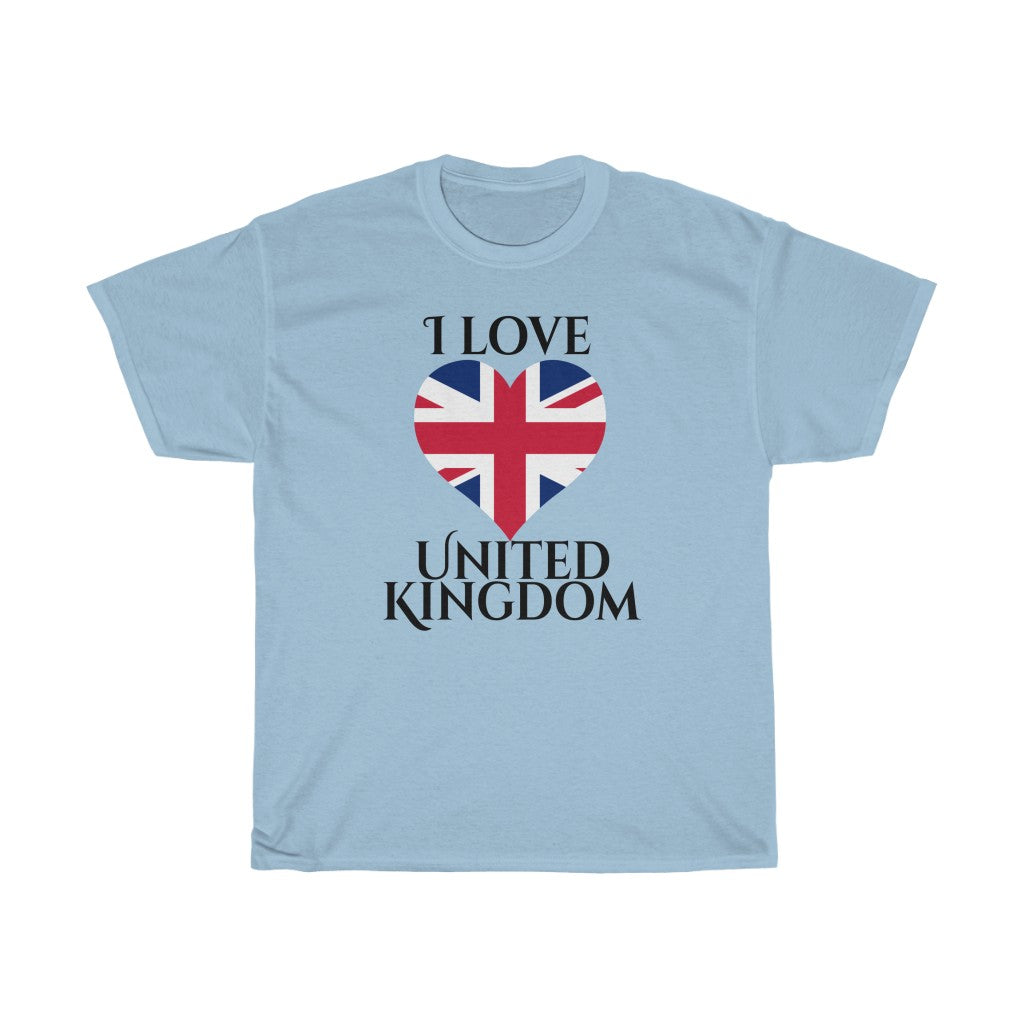 United Kingdom Heart Flag Standard Tee 1 - Unisex
