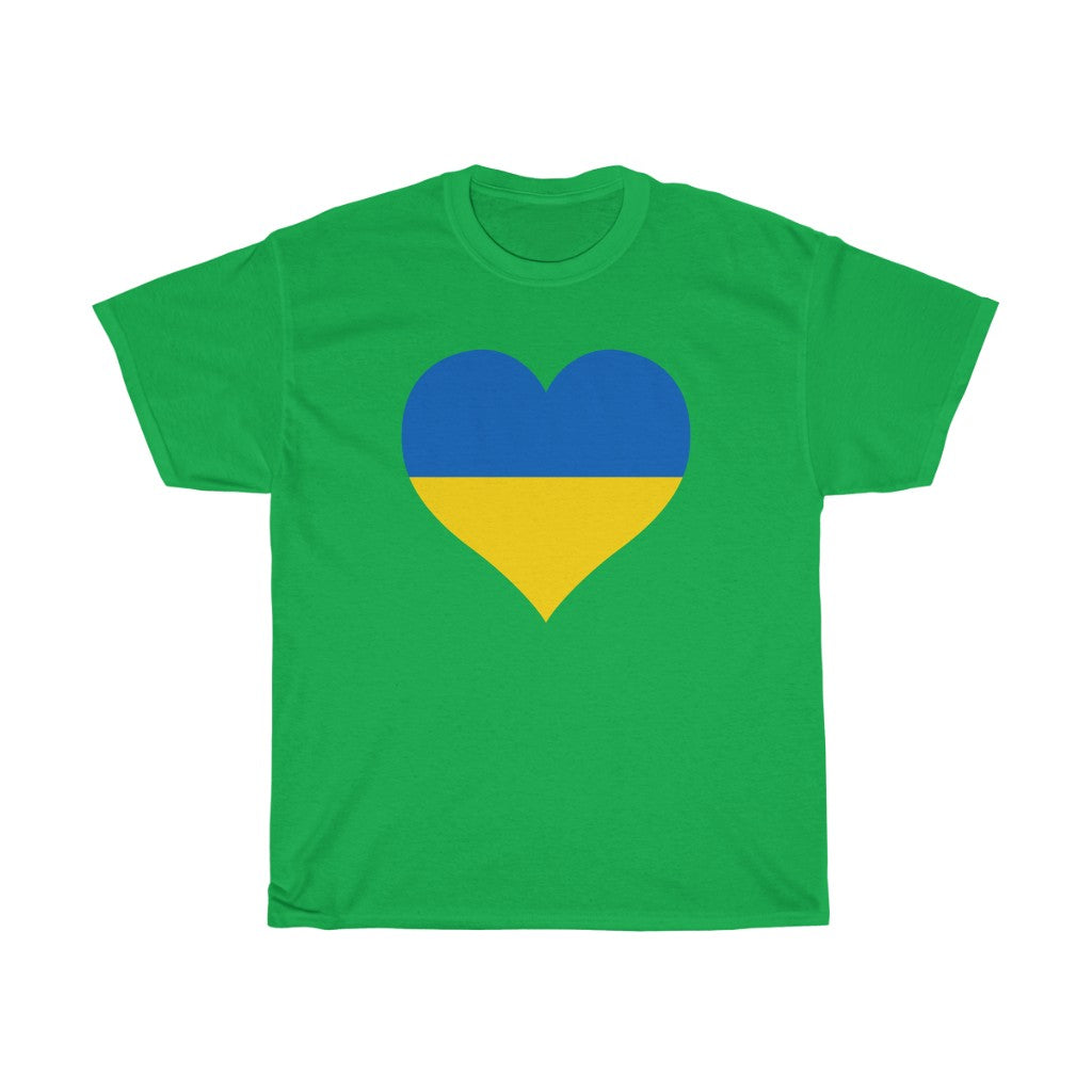 Ukraine Heart Flag Standard Tee - Unisex