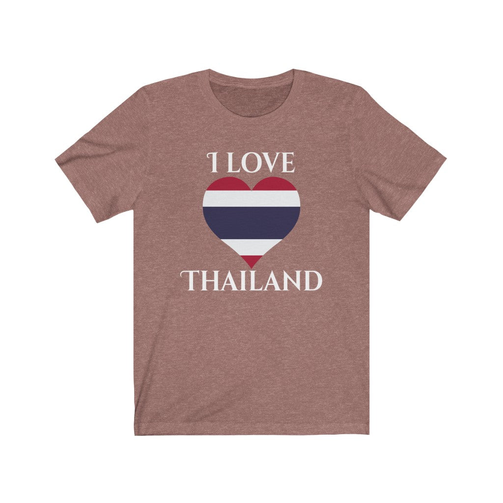 Thailand Heart Flag Premium Tee 2 - Unisex