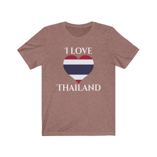 Thailand Heart Flag Premium Tee 2 - Unisex