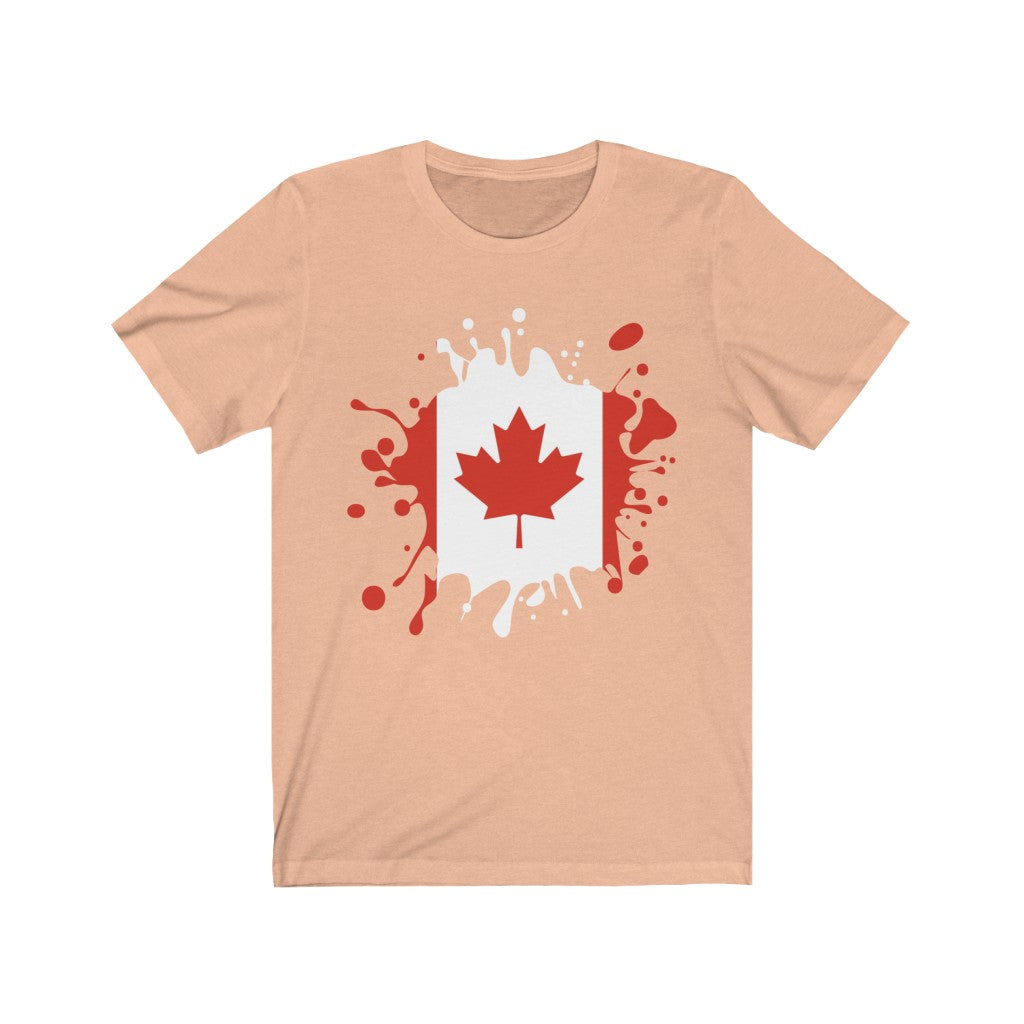 Canada Splat Flag Premium Tee - Unisex