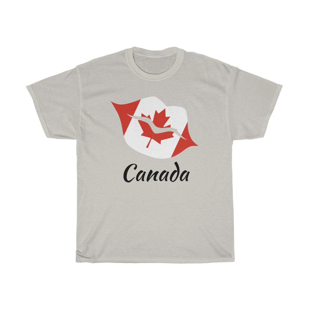 Canada Lips Flag Standard Tee 1 - Unisex
