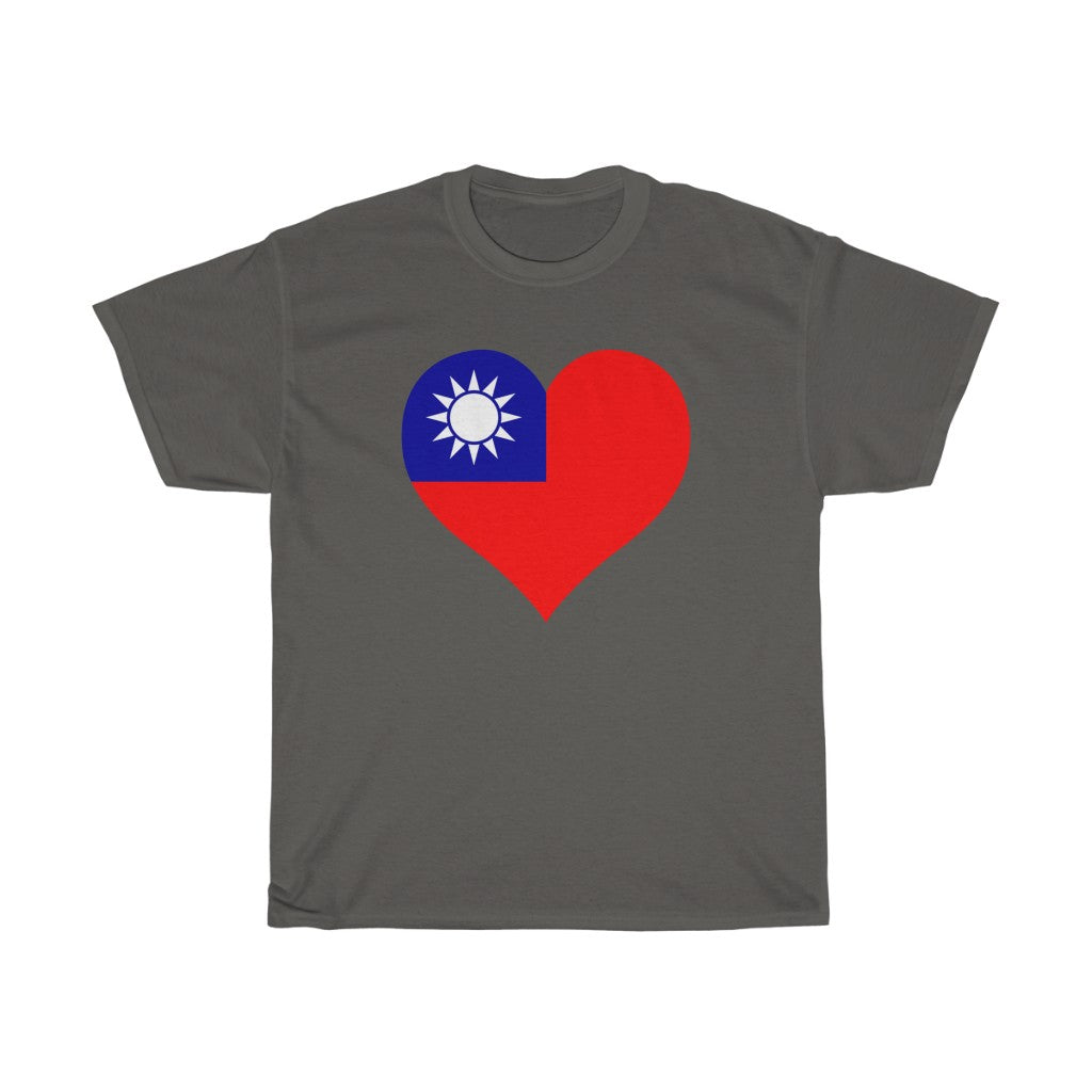 Republic of China - Taiwan Heart Flag Standard Tee - Unisex