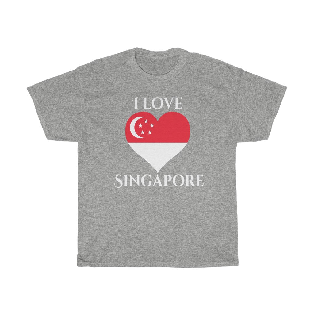Singapore Heart Flag Standard Tee 2 - Unisex