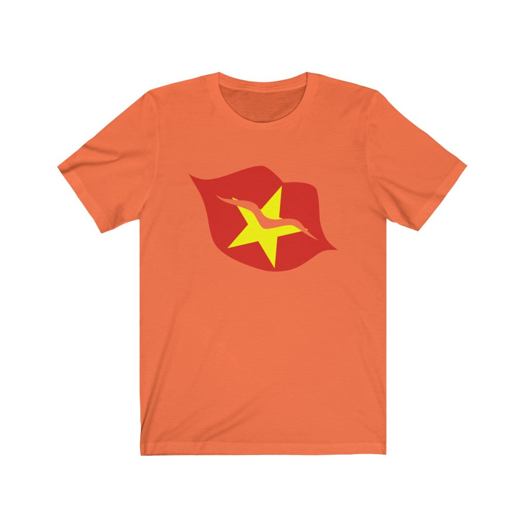 Vietnam Lips Flag Premium Tee - Unisex
