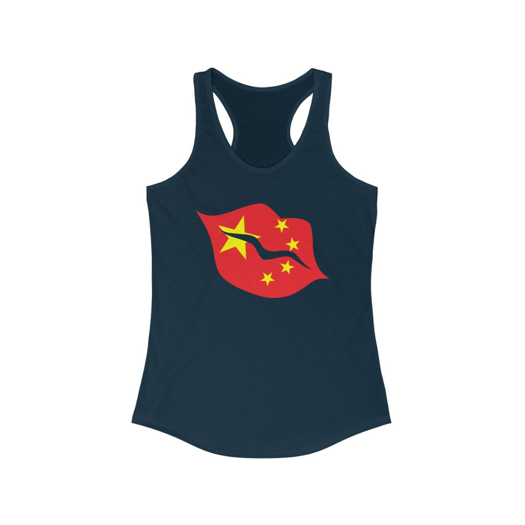 China Lips Flag Tank - Women