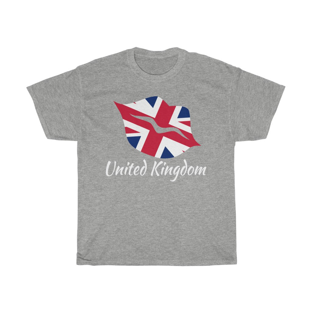 United Kingdom Lips Flag Standard Tee 2 - Unisex