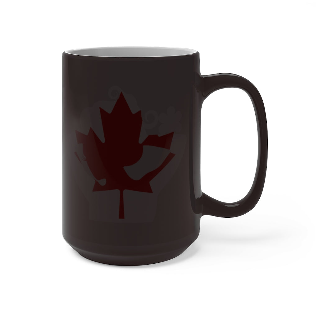 Canada Lady Color Changing Mug