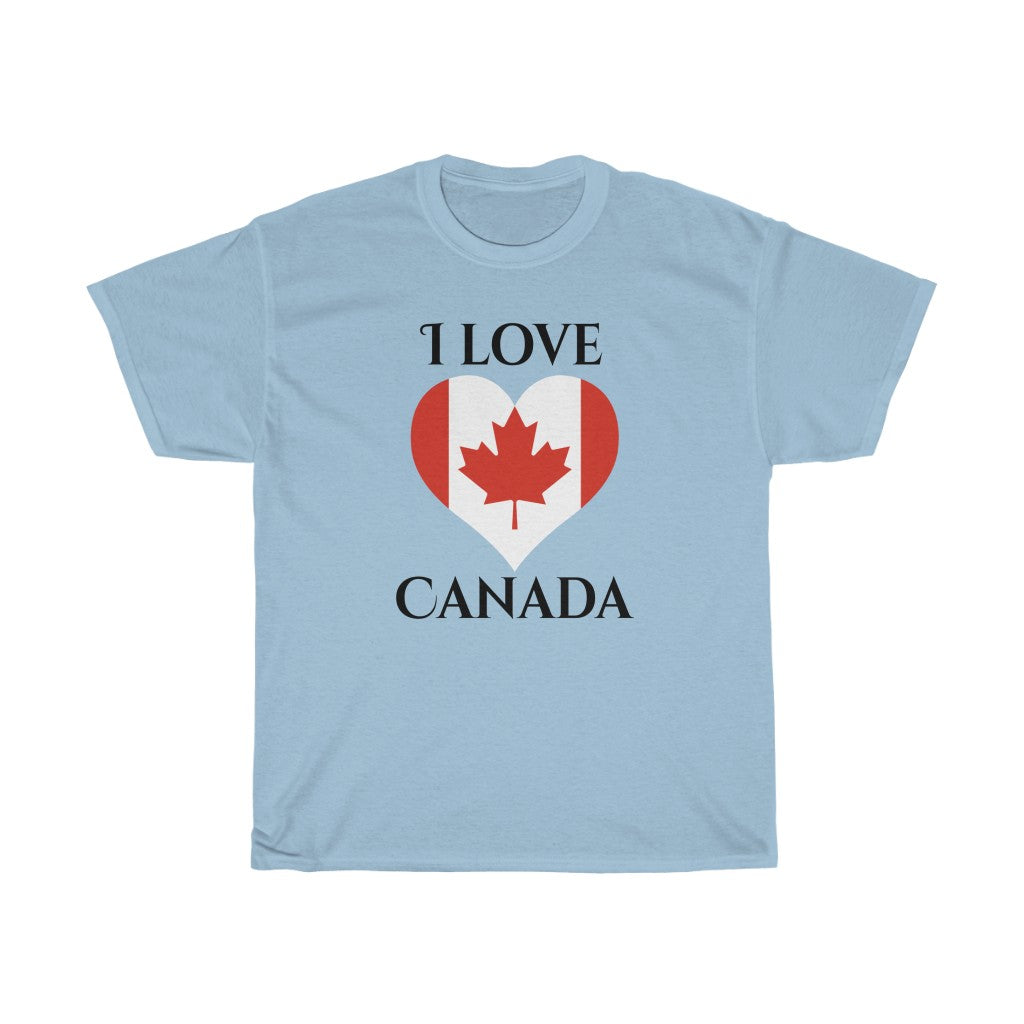 Canada Heart Flag Standard Tee 1 - Unisex