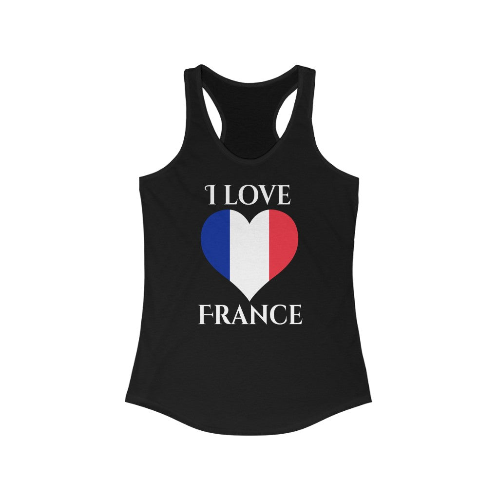 France Heart Flag Tank 2 - Women