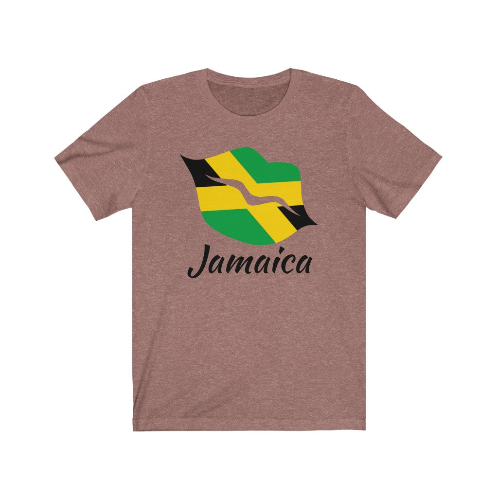 Jamaica Lips Flag Premium Tee 1 - Unisex