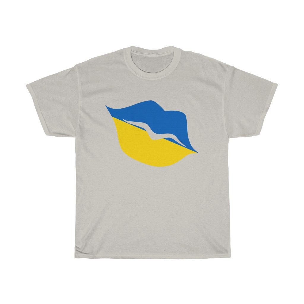 Ukraine Lips Flag Standard Tee - Unisex