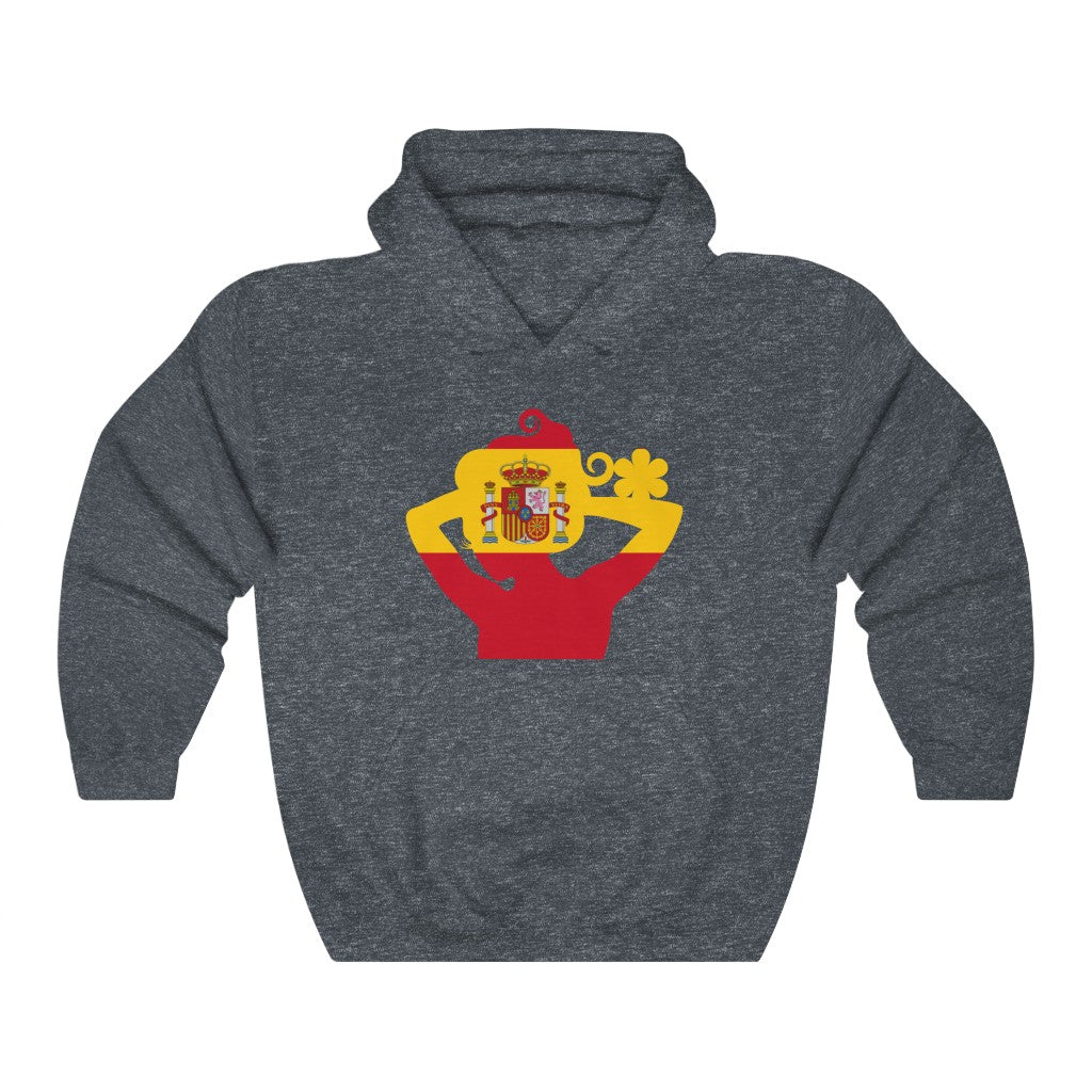 Spain Lady Flag Hoodie Sweatshirt - Unisex