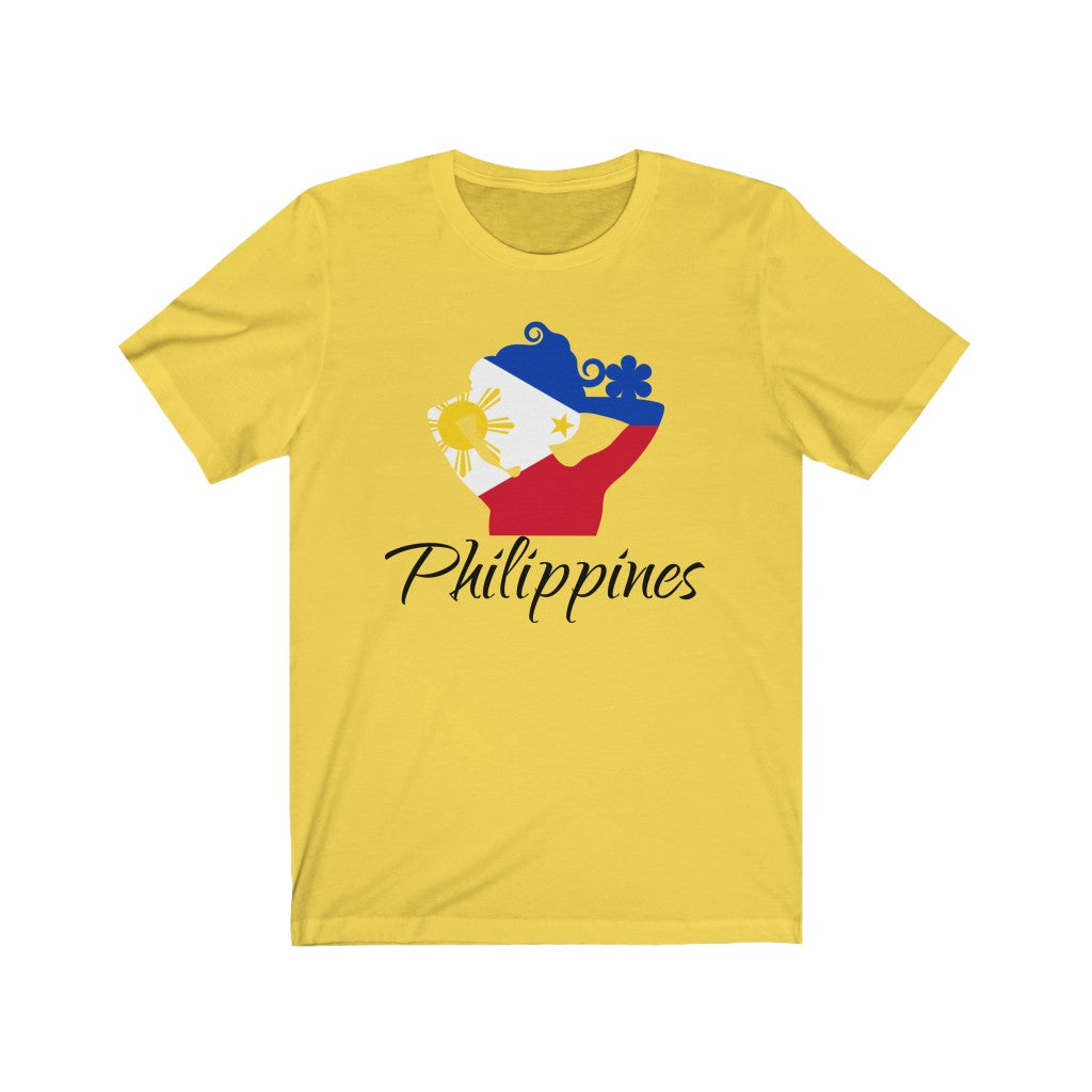 Philippines Lady Flag Premium Tee 1 - Unisex