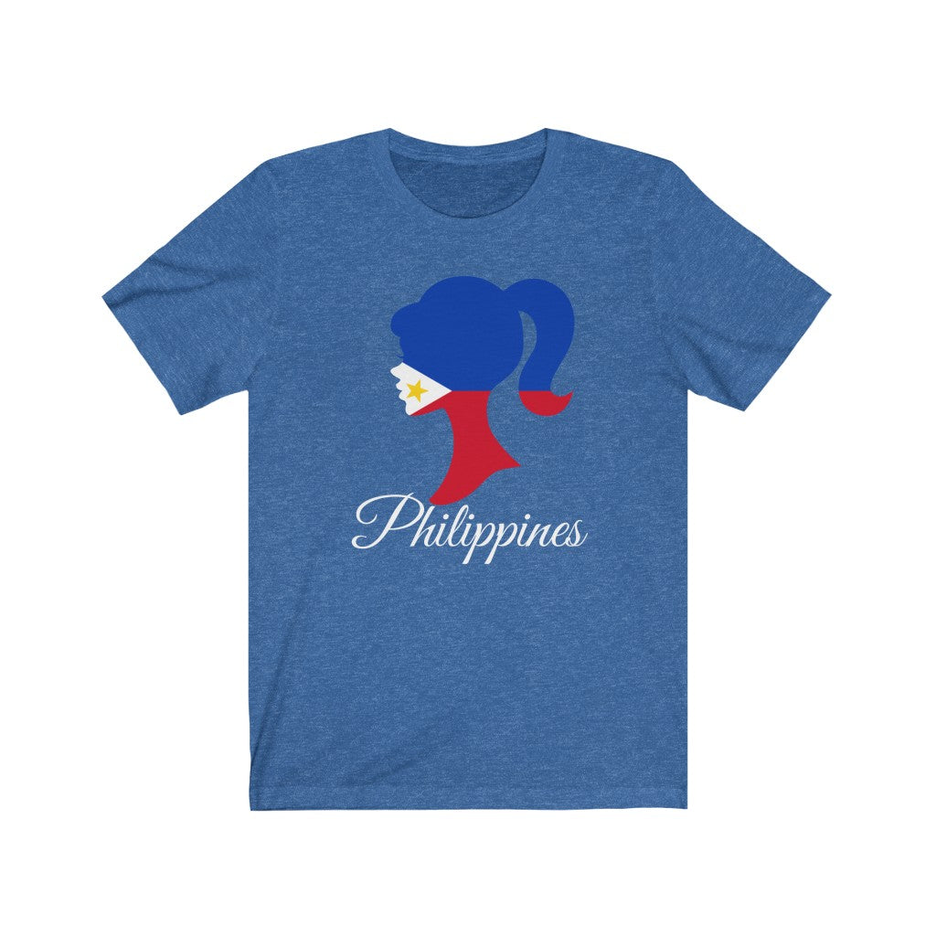 Philippines Girl Flag Premium Tee 2 - Unisex