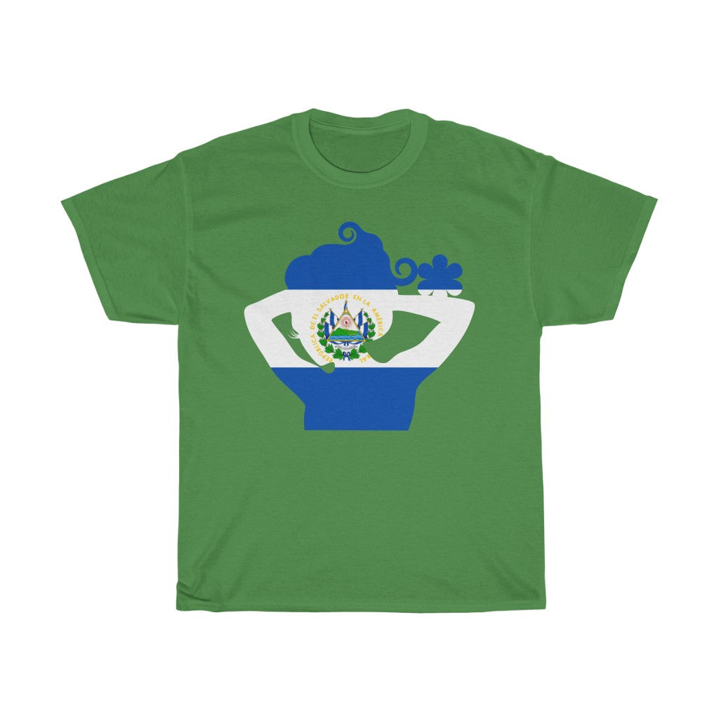 El Salvador Lady Flag Standard Tee - Unisex