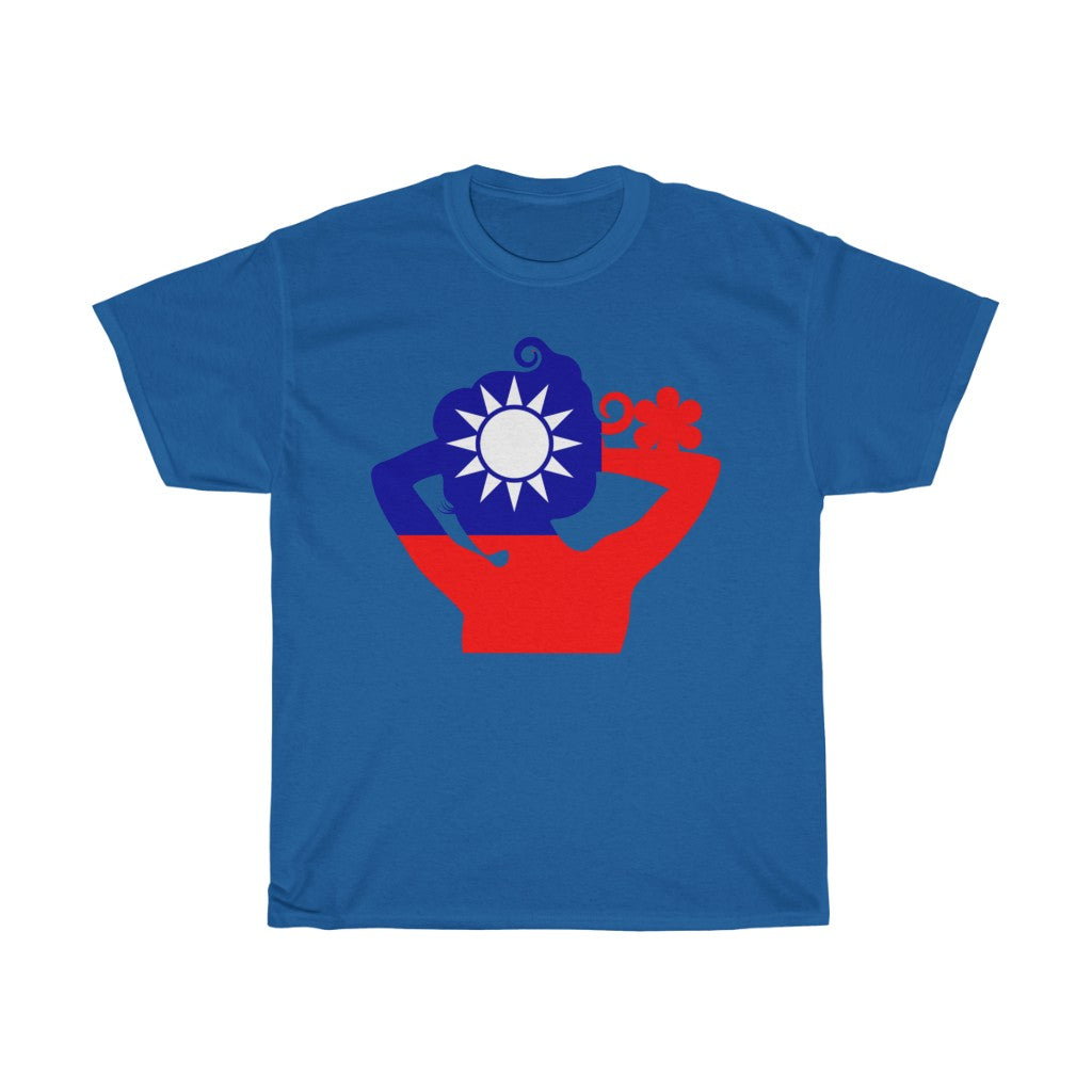 Republic of China - Taiwan Lady Flag Standard Tee - Unisex