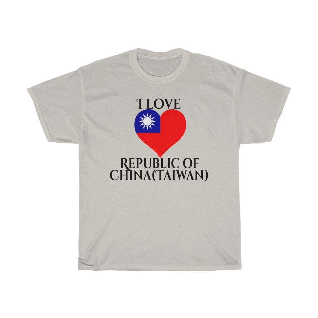 Republic of China - Taiwan Heart Flag Standard Tee 1 - Unisex