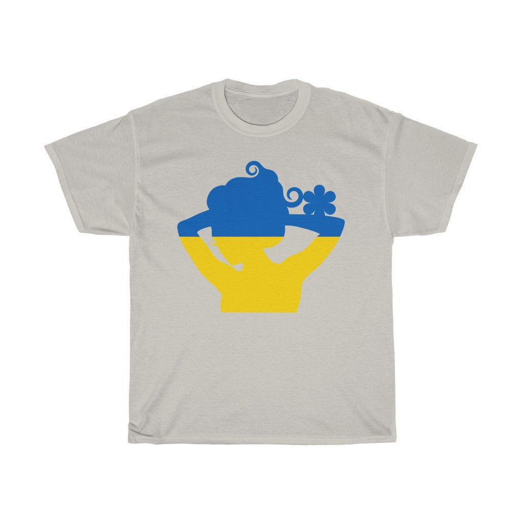 Ukraine Lady Flag Standard Tee - Unisex