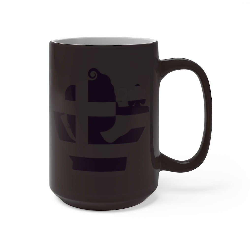 Greece Lady Color Changing Mug