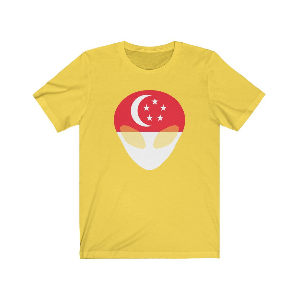 Singapore Alien Flag Premium Tee - Unisex