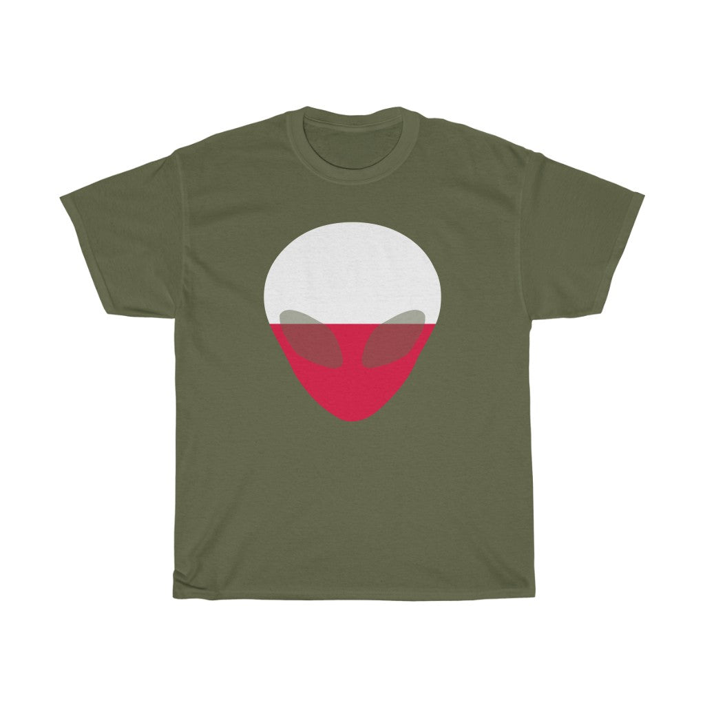 Poland Alien Flag Standard Tee - Unisex