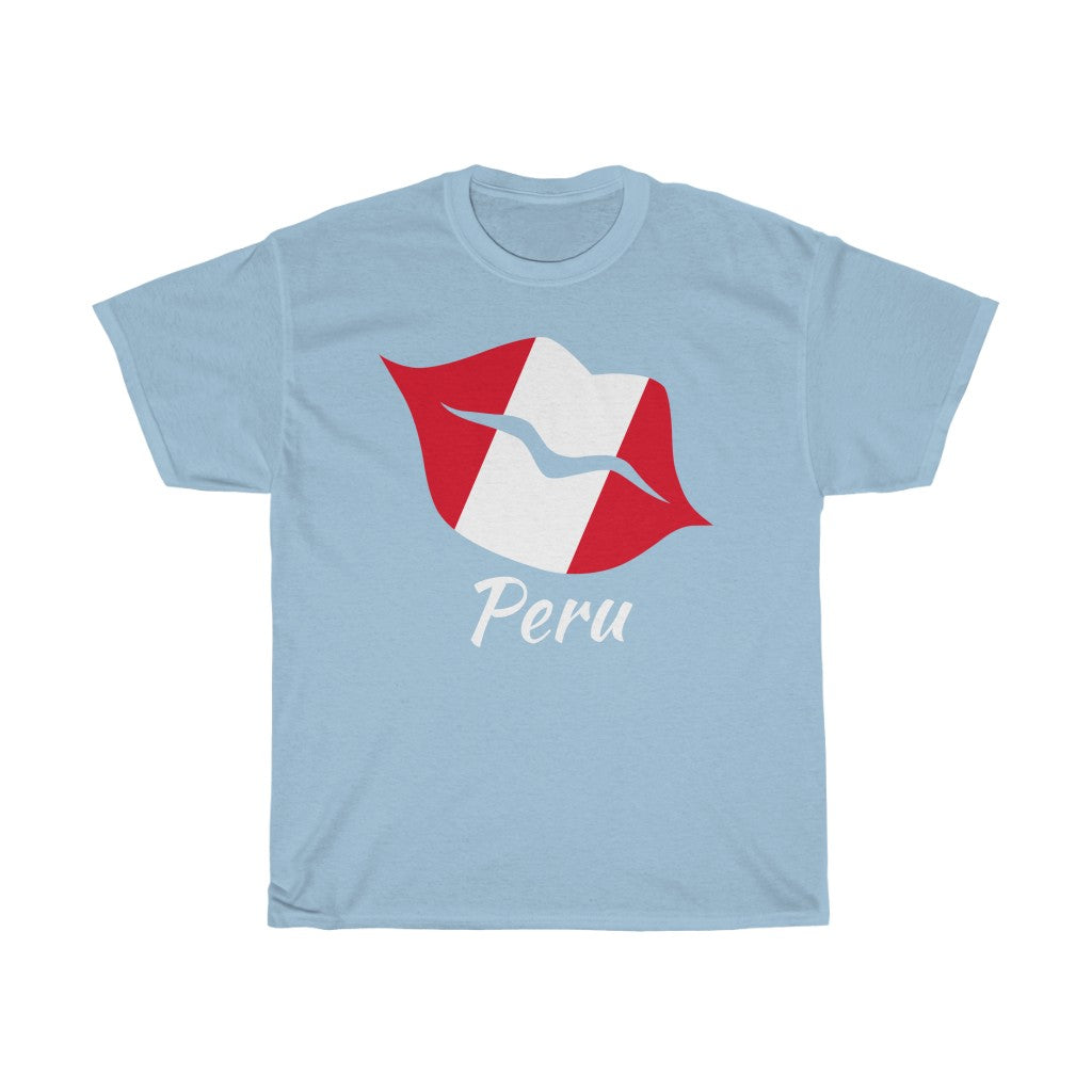 Peru Lips Flag Standard Tee 2 - Unisex