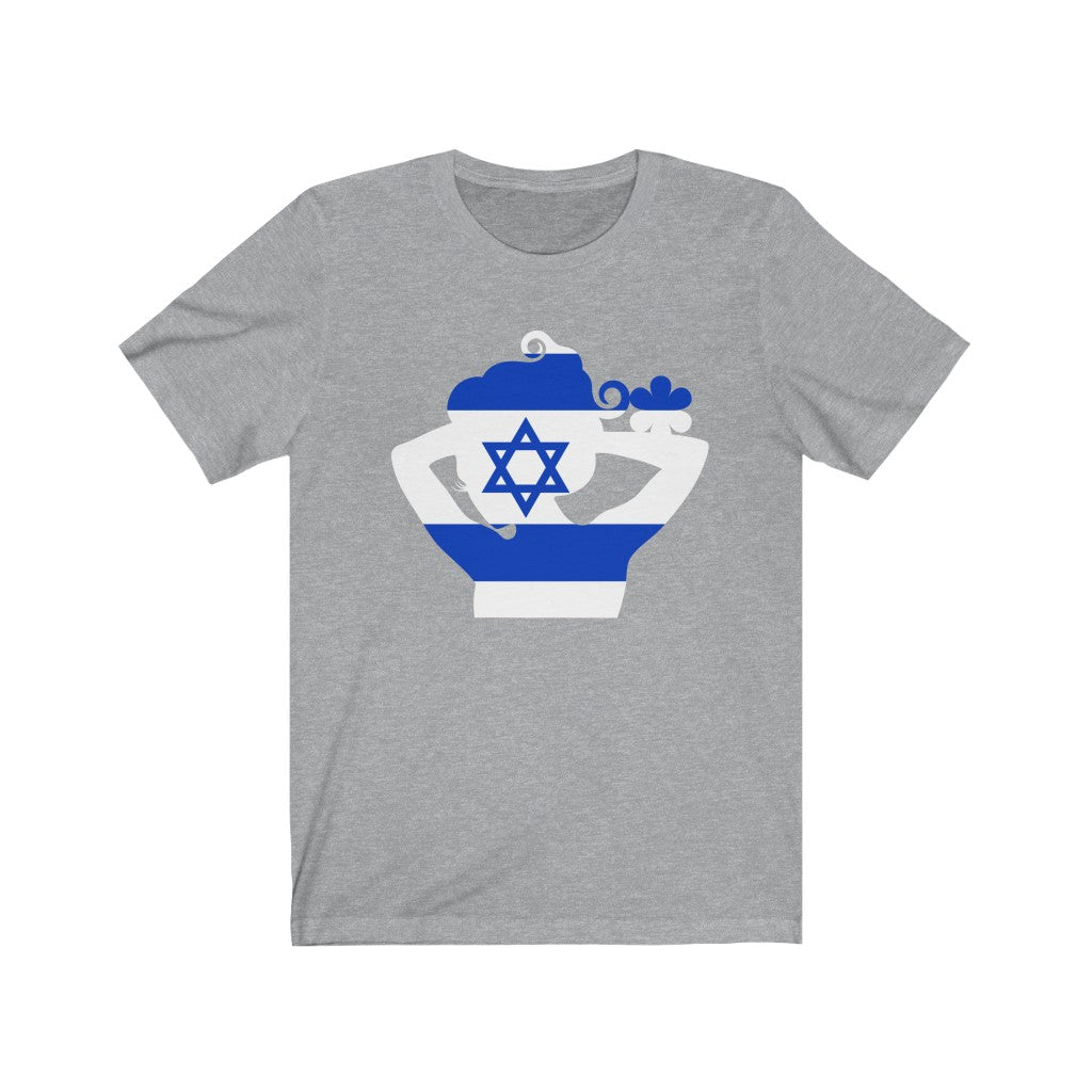 Israel Lady Flag Premium Tee - Unisex