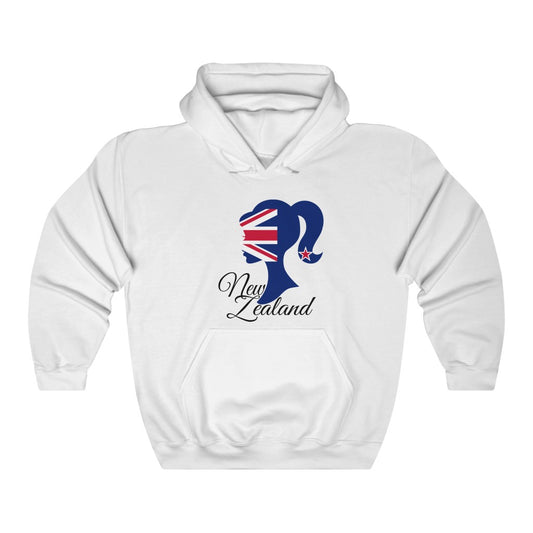 New Zealand Girl Flag Hoodie Sweatshirt 1 - Unisex