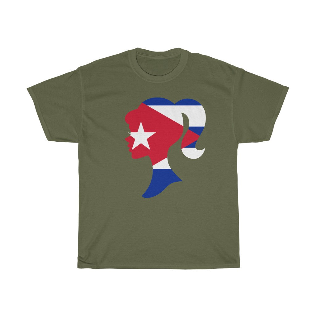 Cuba Girl Flag Standard Tee - Unisex