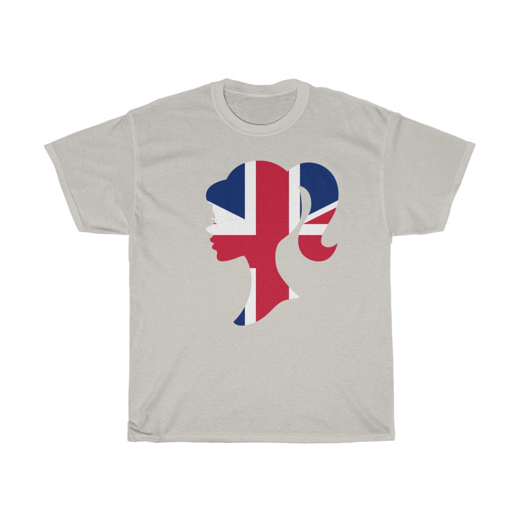 United Kingdom Girl Flag Standard Tee - Unisex