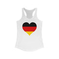 Germany Heart Flag Tank - Women