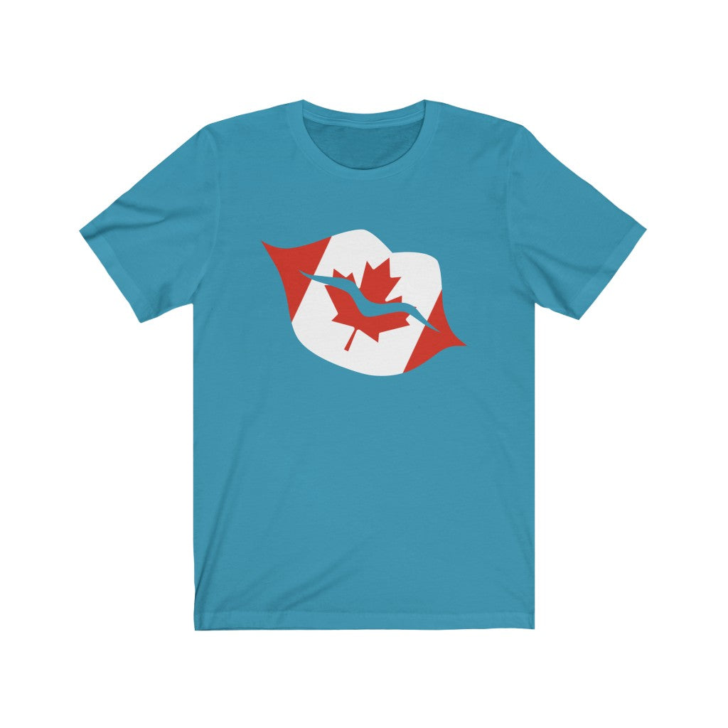 Canada Lips Flag Premium Tee - Unisex