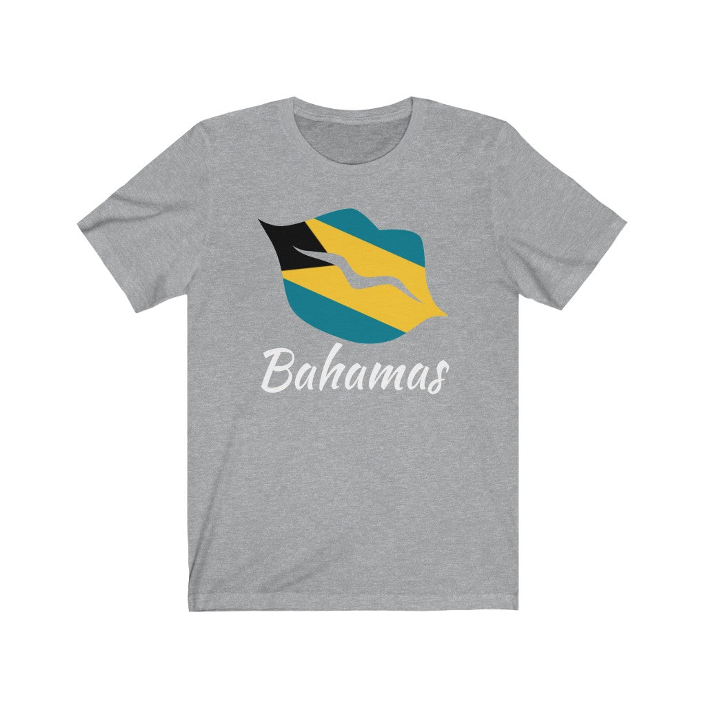 Bahamas Lips Flag Premium Tee 2 - Unisex