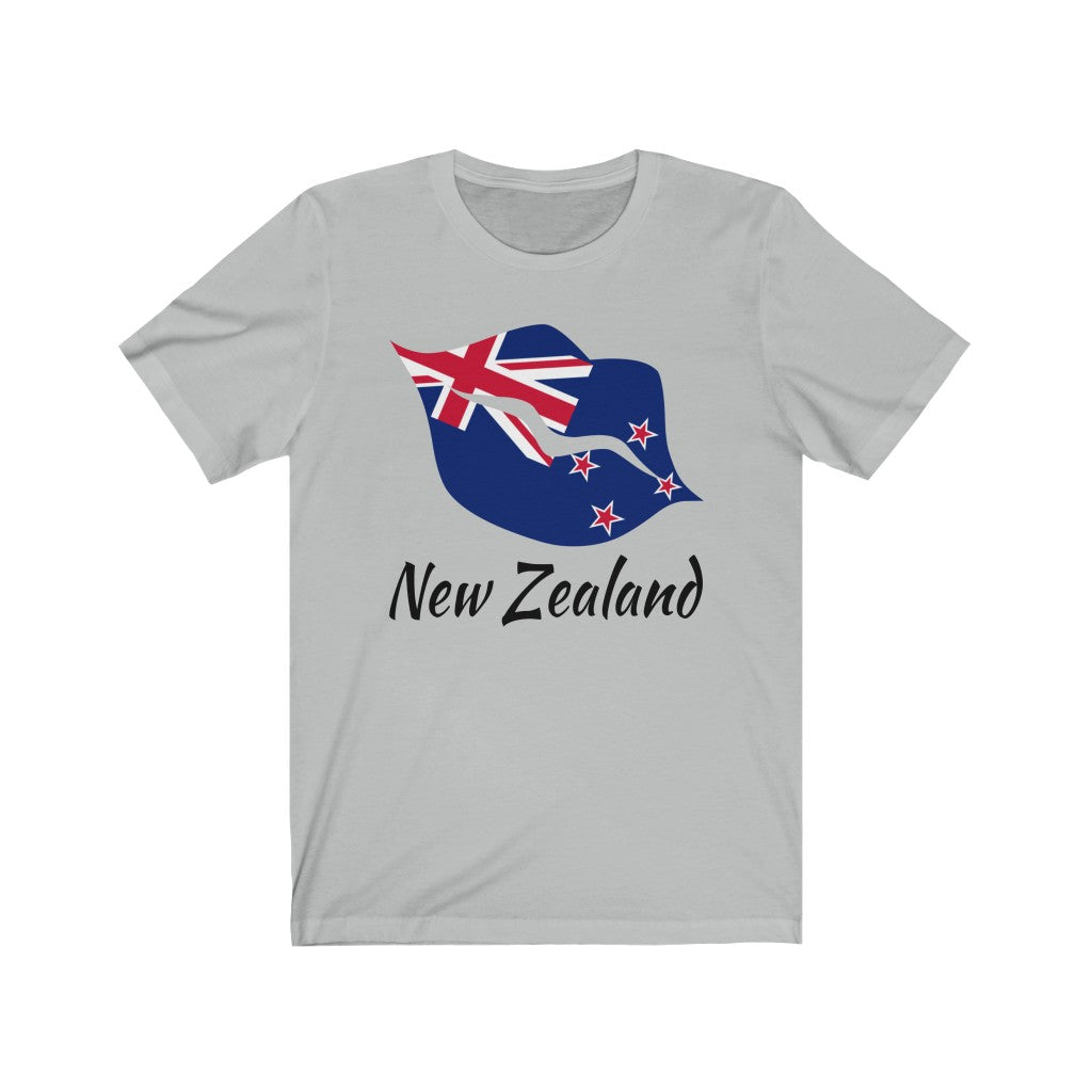 New Zealand Lips Flag Premium Tee 1 - Unisex