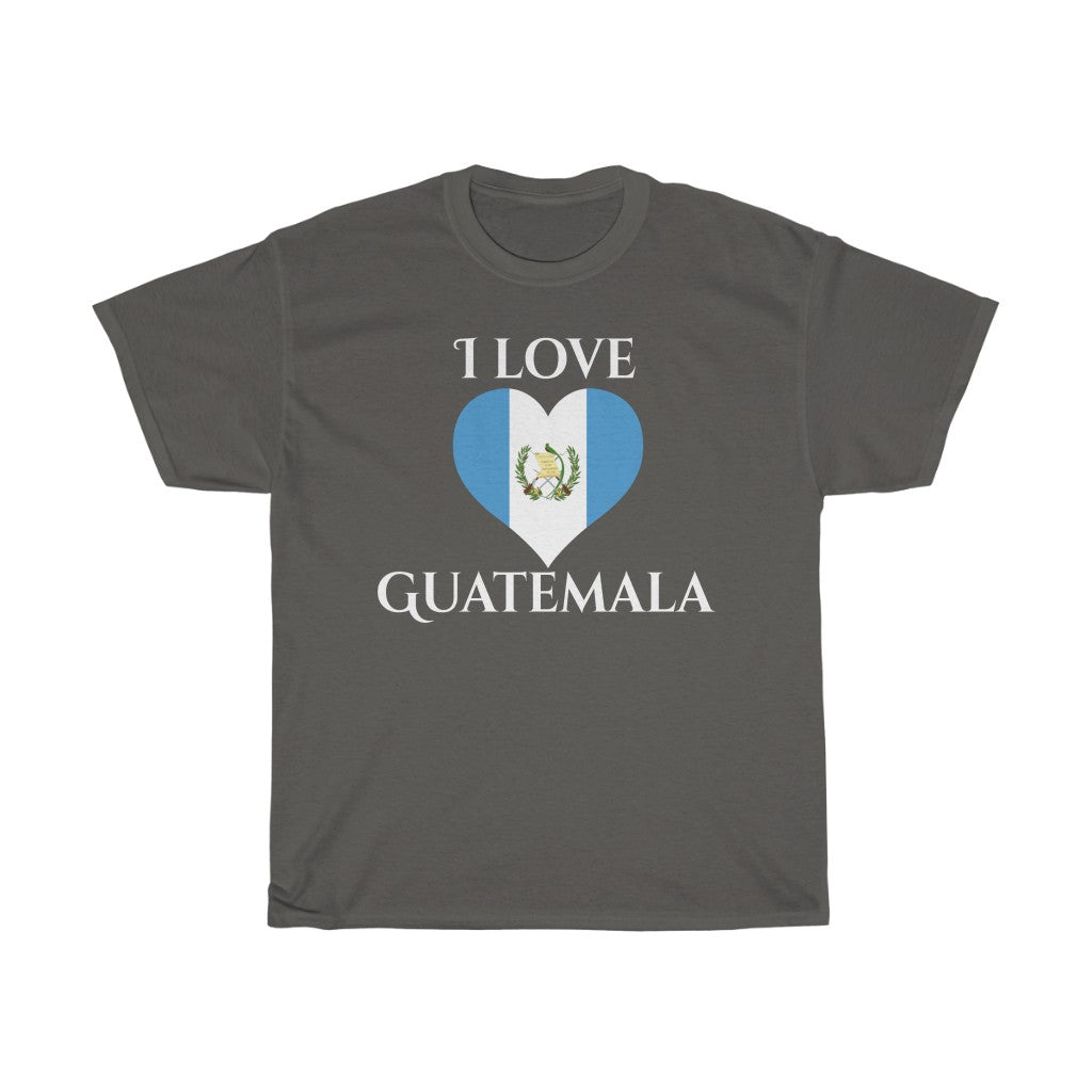 Guatemala Heart Flag Standard Tee 2 - Unisex