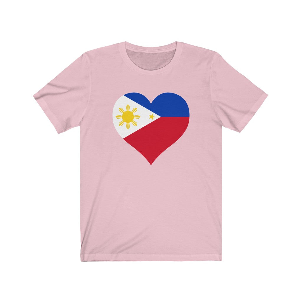 Philippines Heart Flag Premium Tee - Unisex