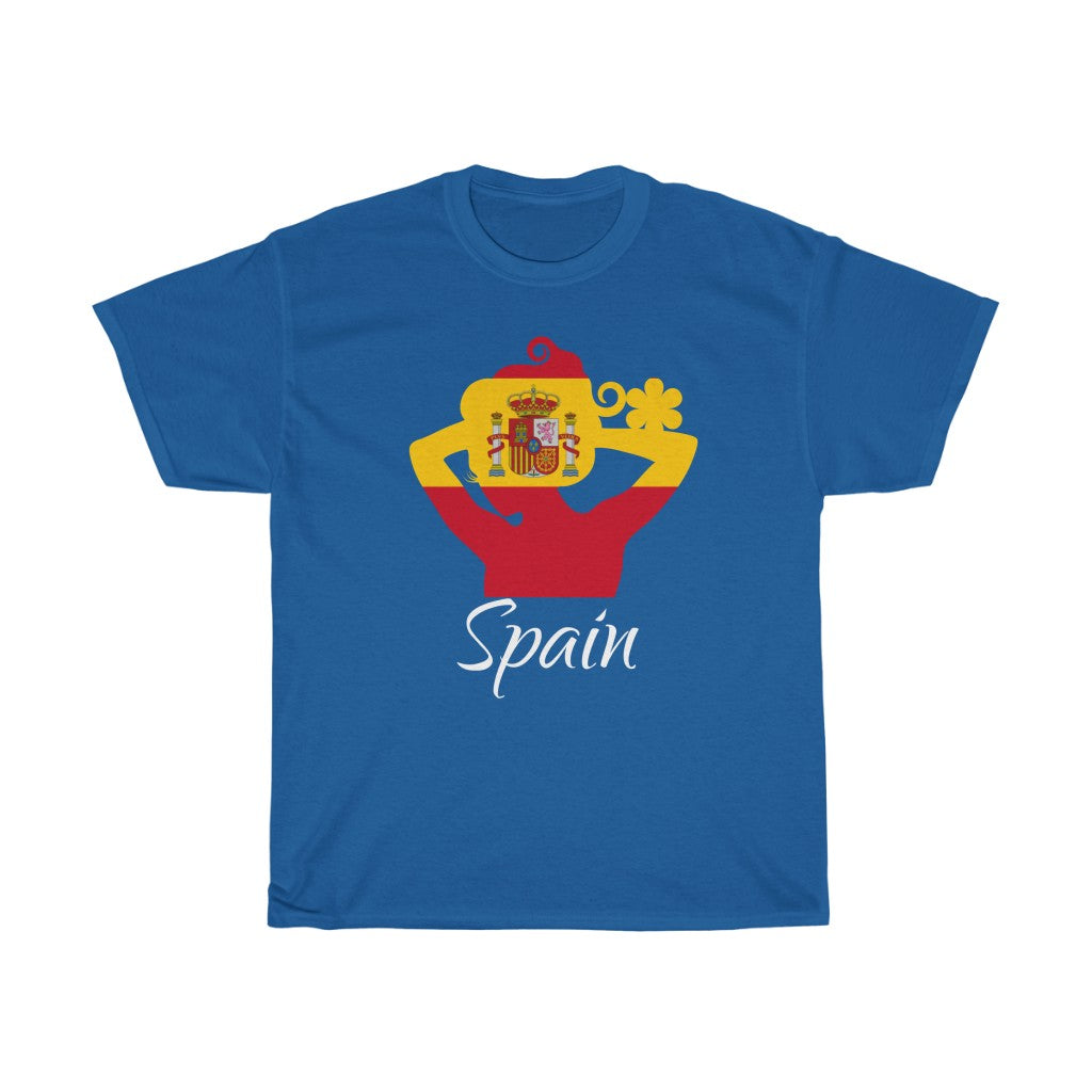Spain Lady Flag Standard Tee 2 - Unisex