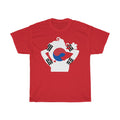 South Korea Lady Flag Standard Tee - Unisex