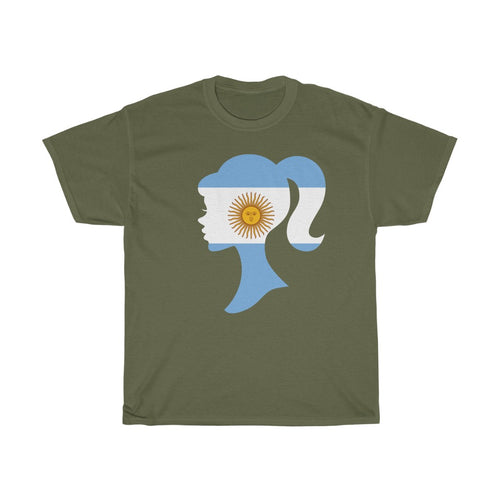 Argentina Girl Flag Standard Tee - Unisex