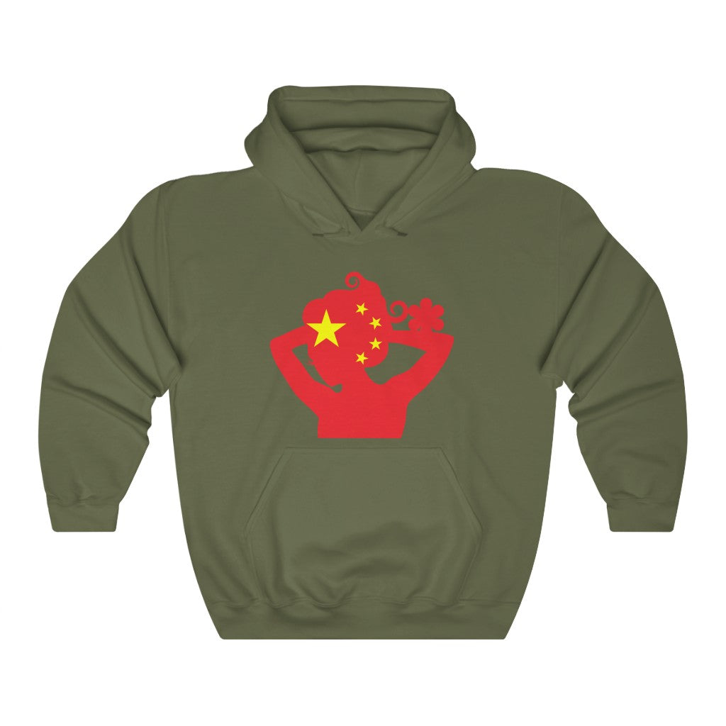 China Lady Flag Hoodie Sweatshirt - Unisex