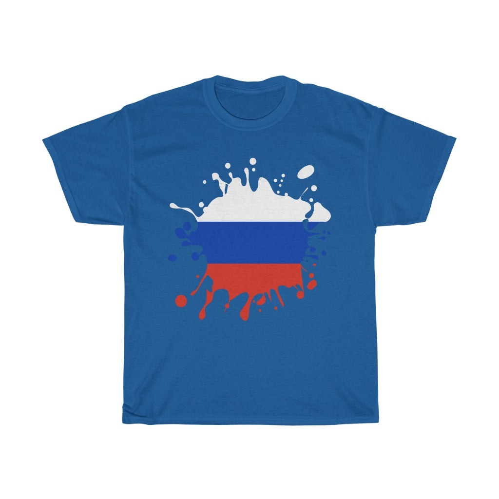 Russia Splat Flag Standard Tee - Unisex