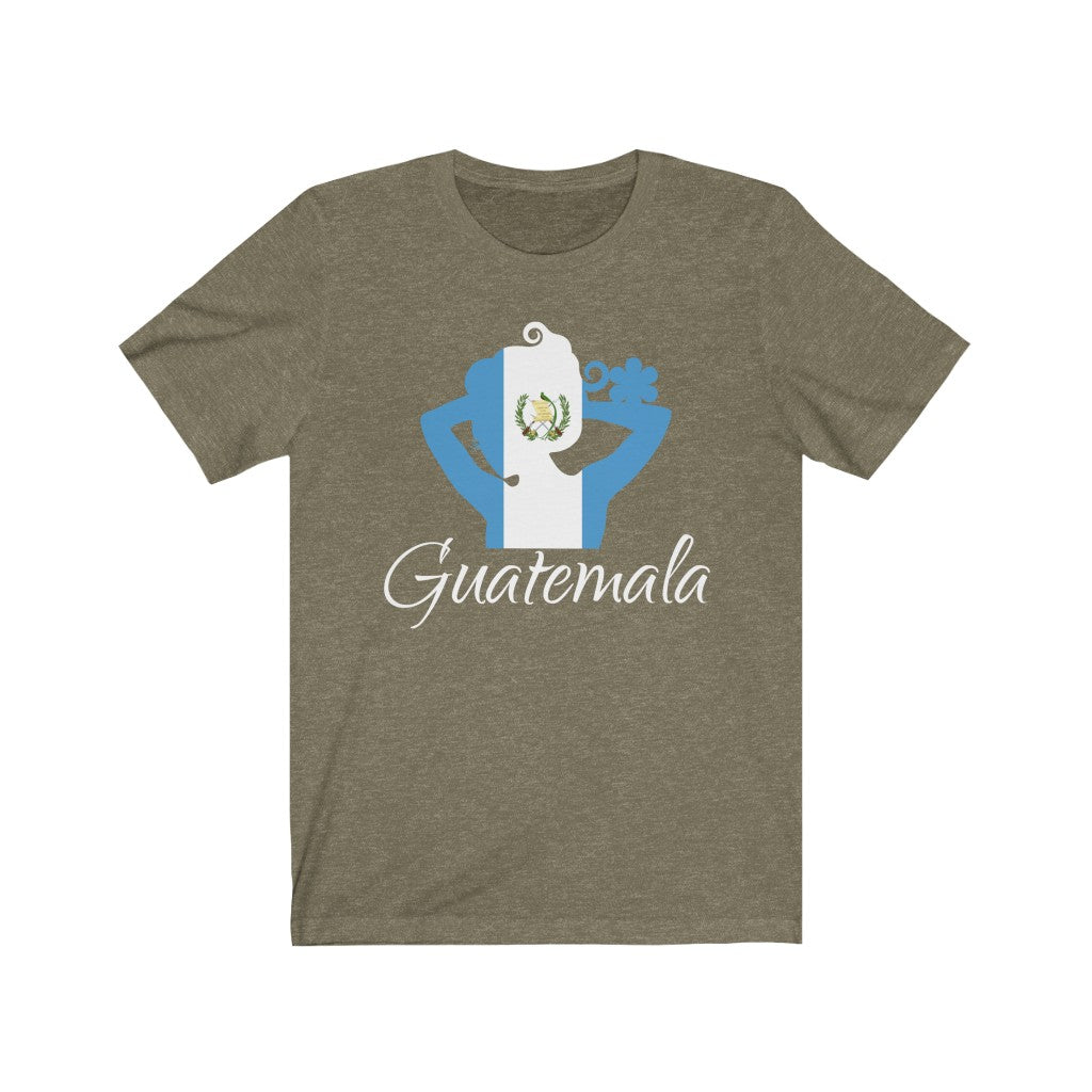 Guatemala Lady Flag Premium Tee 2 - Unisex