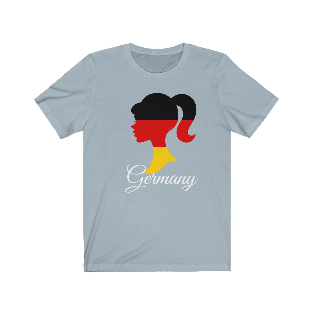 Germany Girl Flag Premium Tee 2 - Unisex