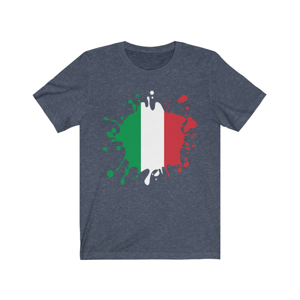 Italy Splat Flag Premium Tee - Unisex