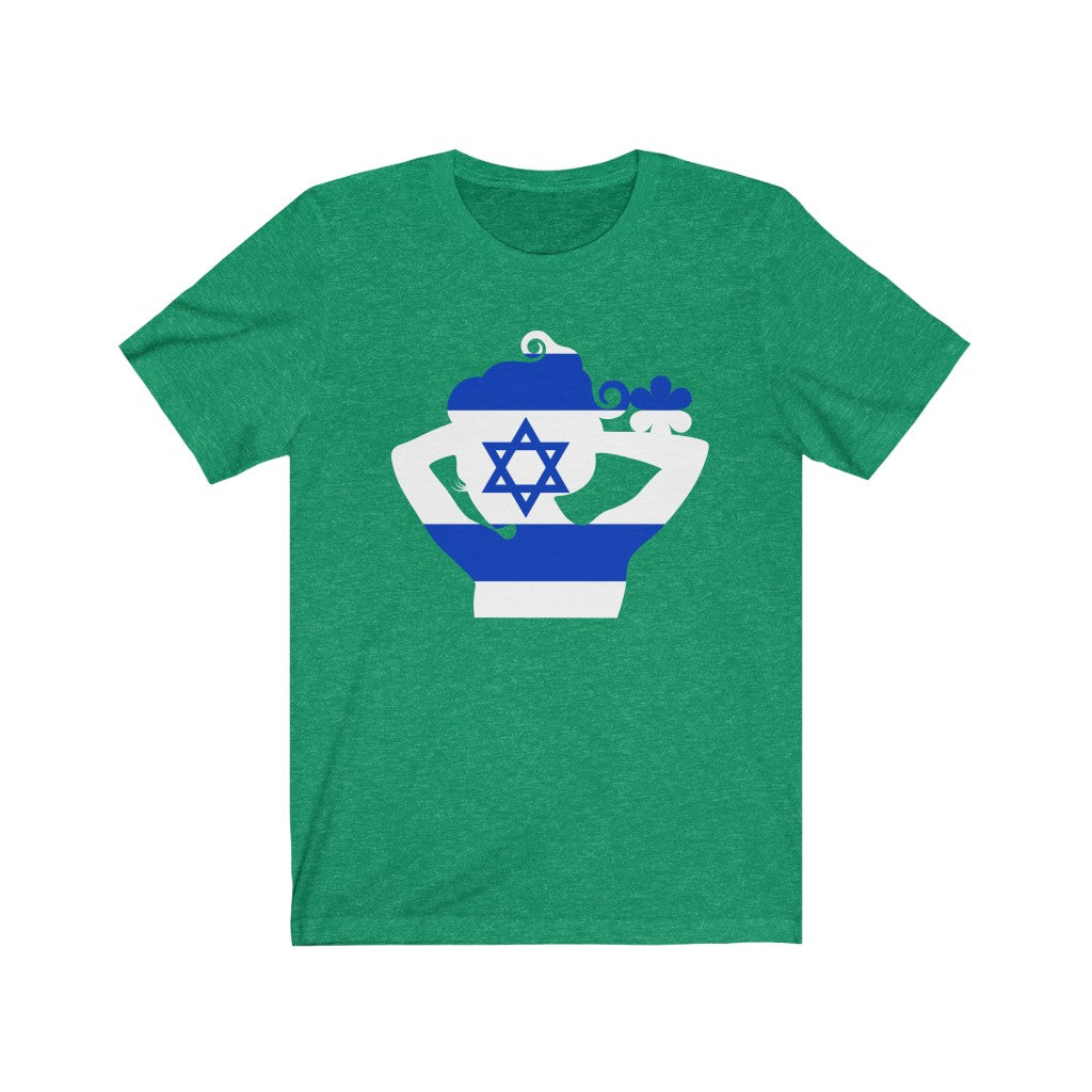 Israel Lady Flag Premium Tee - Unisex