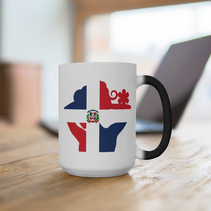 Dominican Republic Lady Color Changing Mug